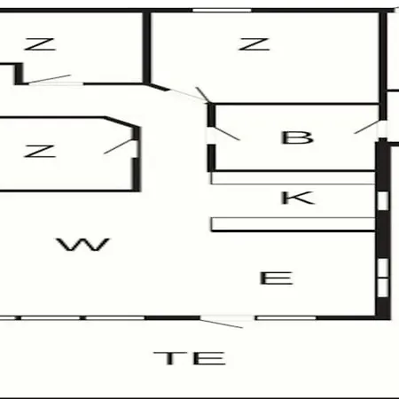 Three-bedroom In Juelsminde 18 *